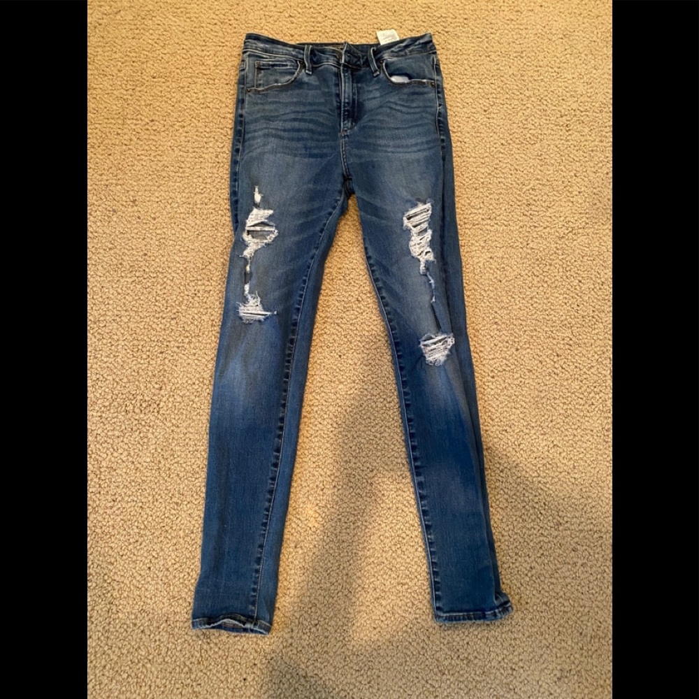 Abercrombie and Fitch Simone high rise jeans